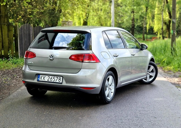 Volkswagen Golf cena 42800 przebieg: 158000, rok produkcji 2013 z Kraków małe 742